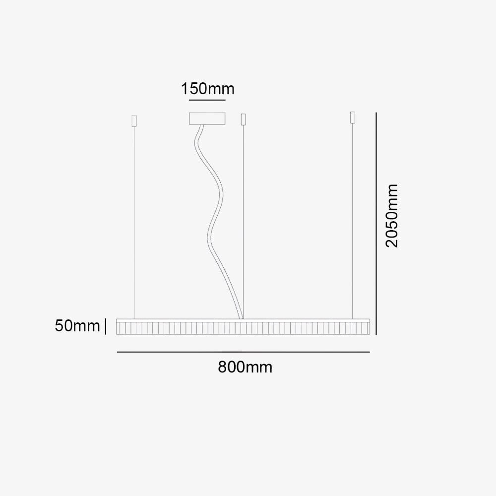 Interior Pendant Crown SP D80 Pendant Light