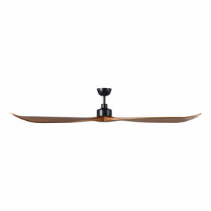 Without Light Currumbin Ceiling Fan Merbau and Black