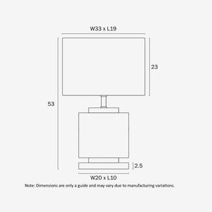 Table Lamps Dana Table Lamp