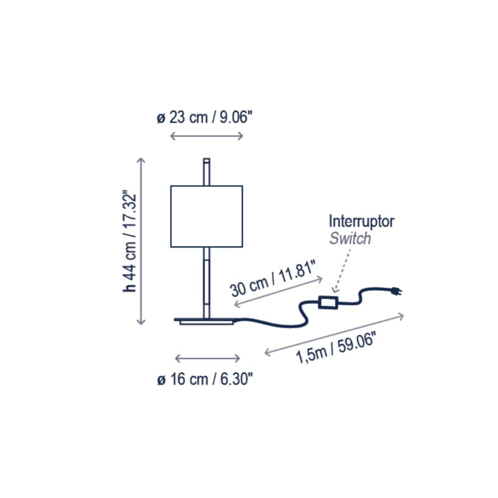 Table Lamps Danona Mini Table Lamp