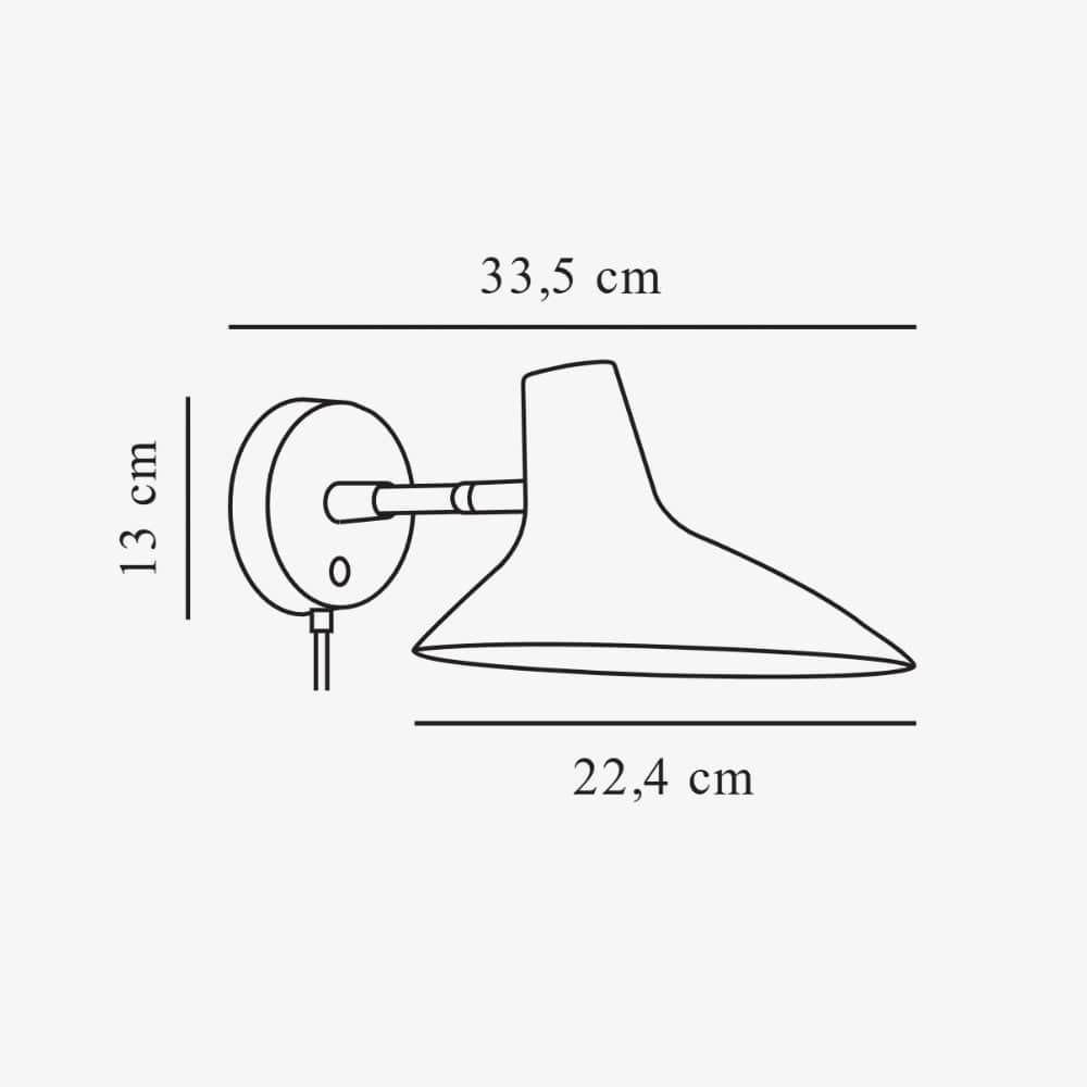 Interior Wall Light / Sconce Darci Short Wall Light