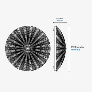Interior Flush & Semi Flush Darter Ceiling Light