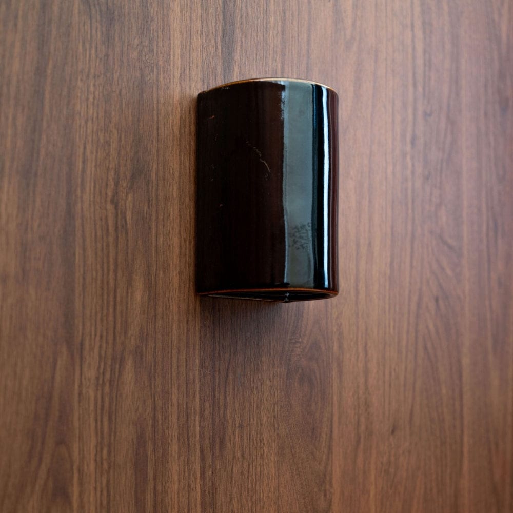 Exterior Wall Light Dawn Short Exterior Wall Light in Burnt Toast