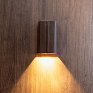 Interior Wall Light / Sconce Dawn Short Interior in Choccy Milk