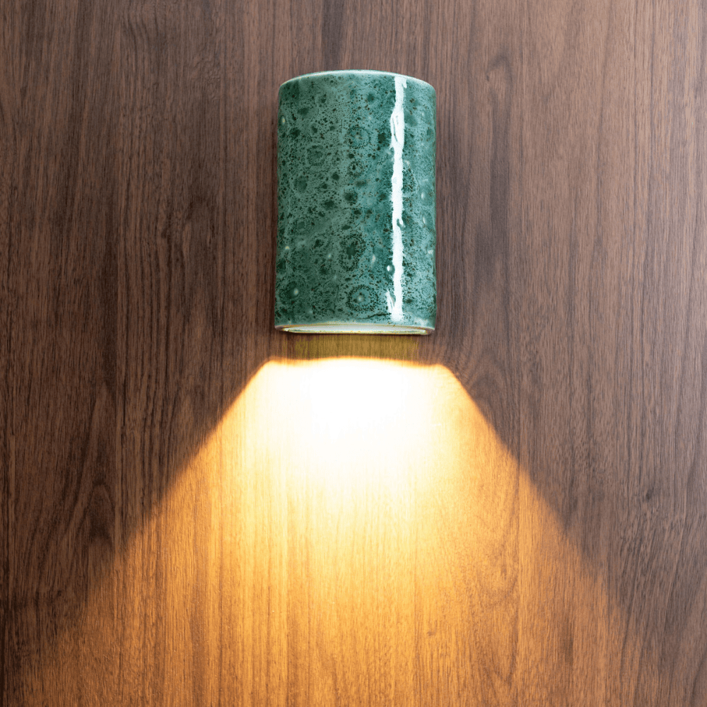 Interior Wall Light / Sconce Dawn Short Interior in Pickled Olives