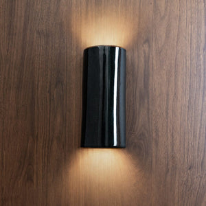 Exterior Wall Light Dawn Tall Exterior Wall Light in Burnt Toast