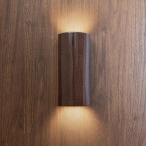 Exterior Wall Light Dawn Tall Exterior Wall Light in Choccy Milk
