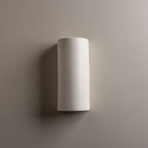 Exterior Wall Light Dawn Tall Exterior Wall Light in Eggshell White