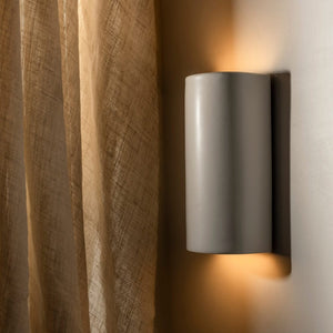 Exterior Wall Light Dawn Tall Exterior Wall Light in Eggshell White