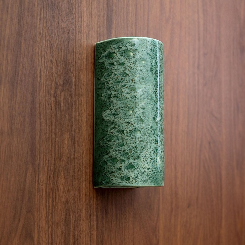 Exterior Wall Light Dawn Tall Exterior Wall Light in Pickled Olives