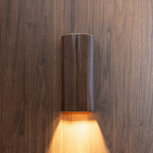 Interior Wall Light / Sconce Dawn Tall Interior in Choccy Milk
