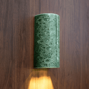 Interior Wall Light / Sconce Dawn Tall Interior in Pickled Olives