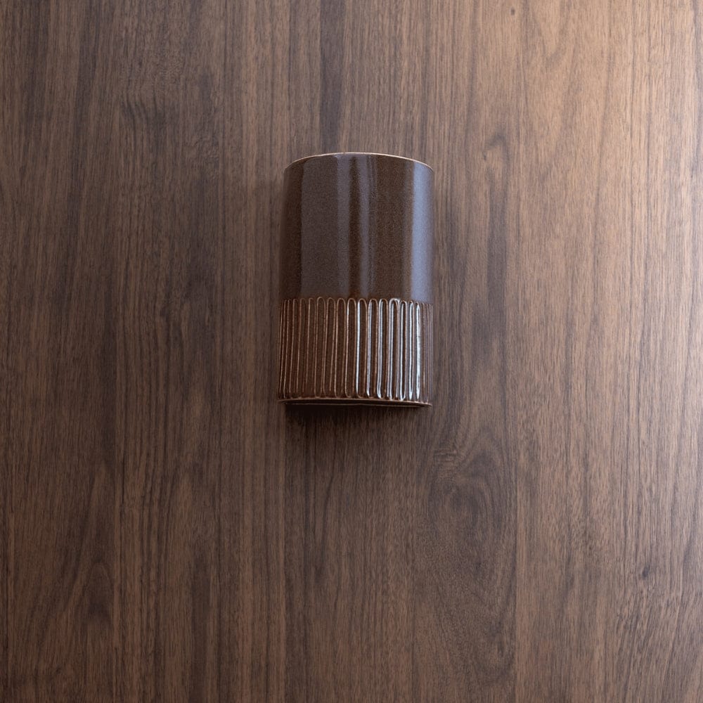 Exterior Wall Light Day Short Exterior Wall Light in Choccy Milk