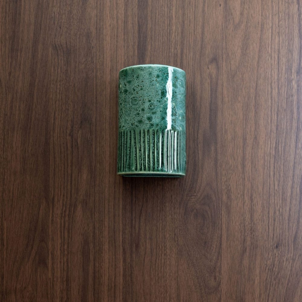 Exterior Wall Light Day Short Exterior Wall Light in Pickled Olives