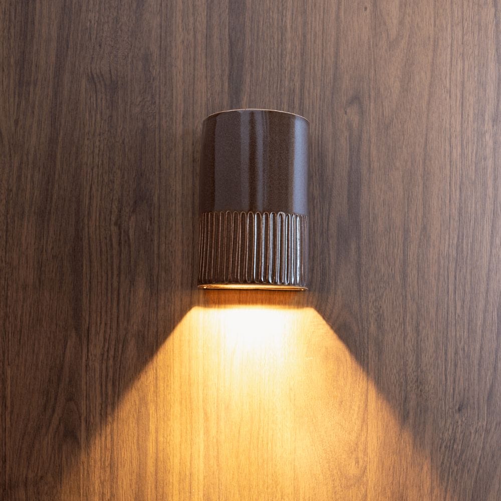 Interior Wall Light / Sconce Day Short Interior in Choccy Milk