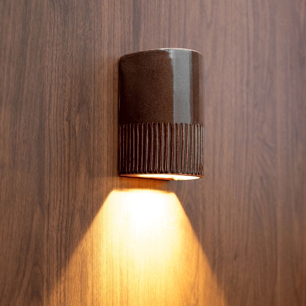 Interior Wall Light / Sconce Day Short Interior in Choccy Milk