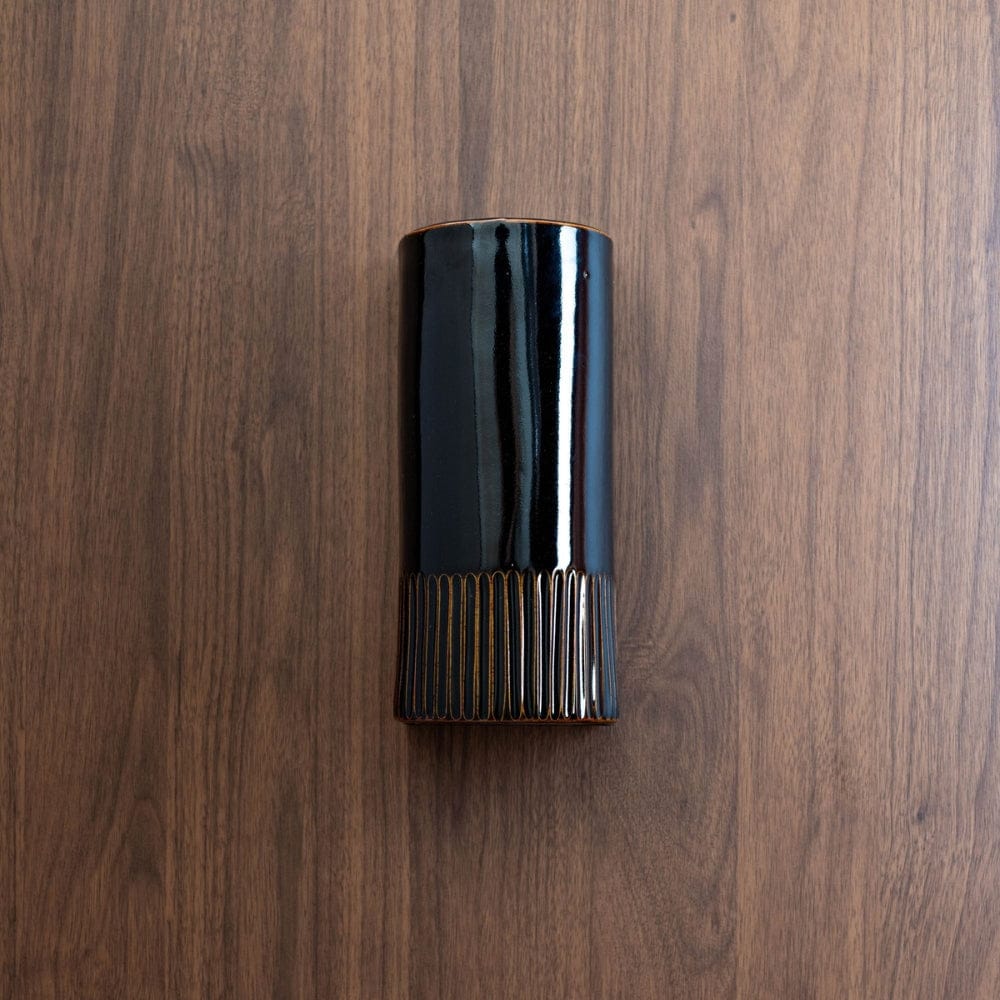 Exterior Wall Light Day Tall Exterior Wall Light in Burnt Toast