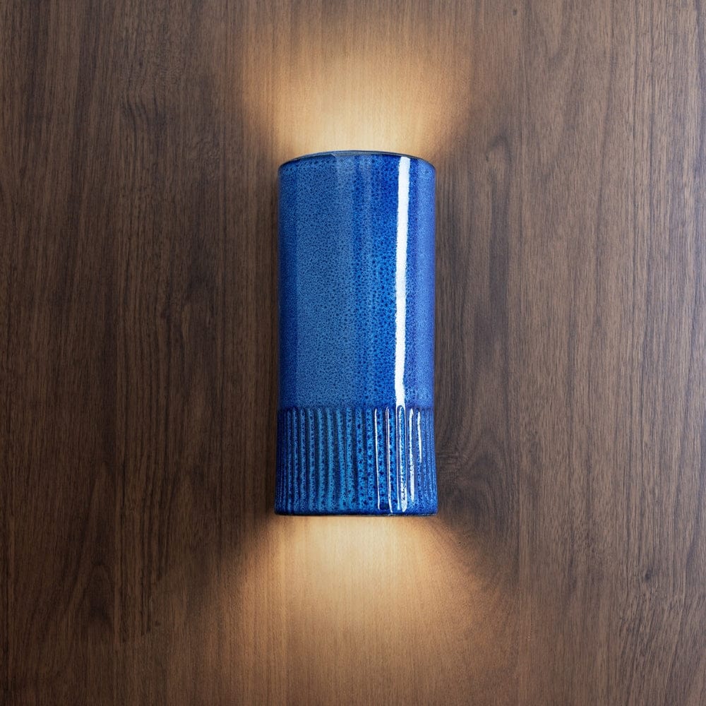 Exterior Wall Light Day Tall Exterior Wall Light in Snow Cone