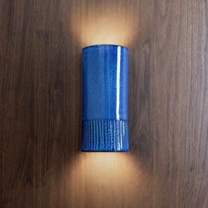 Exterior Wall Light Day Tall Exterior Wall Light in Snow Cone