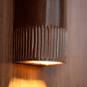 Interior Wall Light / Sconce Day Tall Interior in Choccy Milk