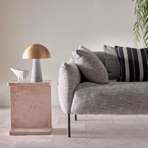 Table Lamps Degraves Concrete & Brass Table Lamp & Shade