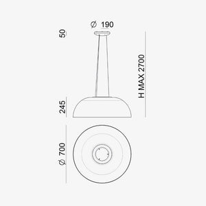 Interior Pendant Demì Pendant - 2019 - Mirco Crosatto