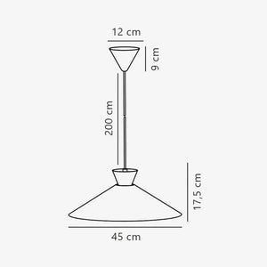 Interior Pendant Dial 45 Pendant