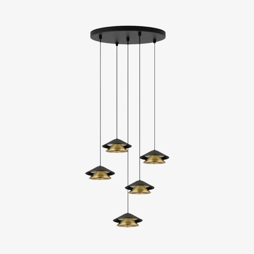 Interior Pendant Diphora 5 Light Custer