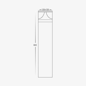 Bollards DIVAD 600 Bollard