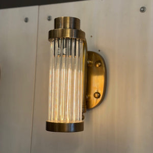Interior Wall Light / Sconce Dixon Wall Light – Antique Brass - CLEARANCE (Ex-display)