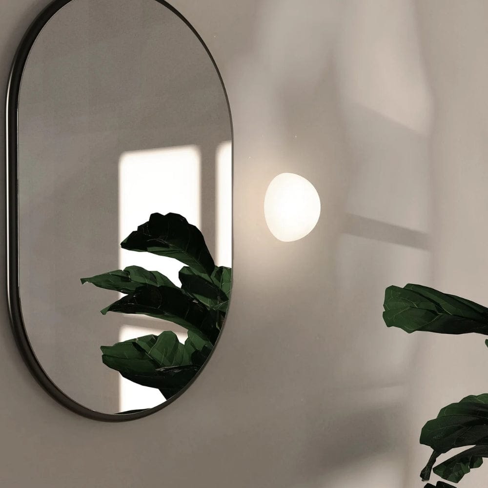 Interior Wall Light / Sconce Dome Mirror Wall Light
