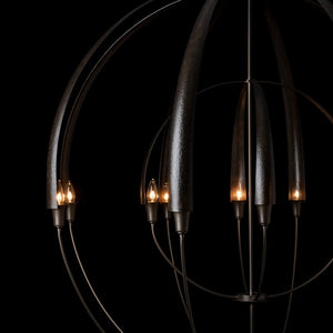 Interior Pendant Double Cirque Large Scale Chandelier