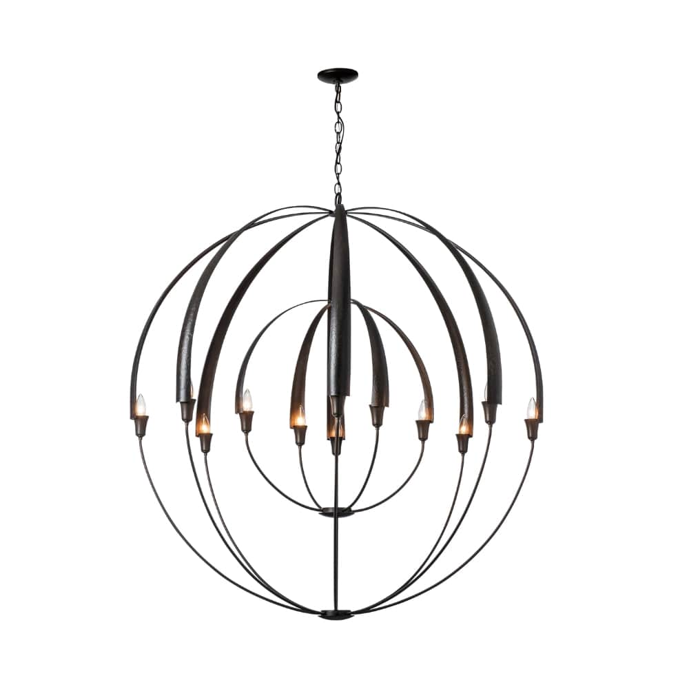 Interior Pendant Double Cirque Large Scale Chandelier