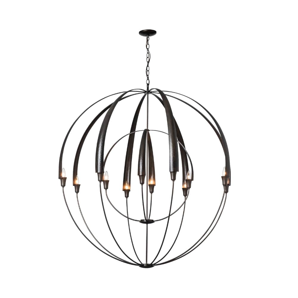 Interior Pendant Double Cirque Large Scale Chandelier