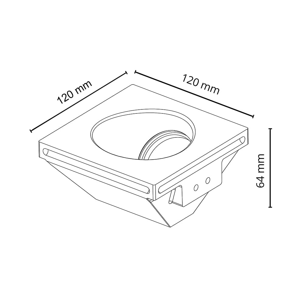 Interior Step Light Drift Plaster Step Light