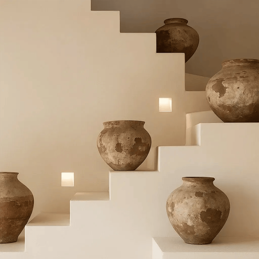 Interior Step Light Drift Plaster Trimless LED Step Light