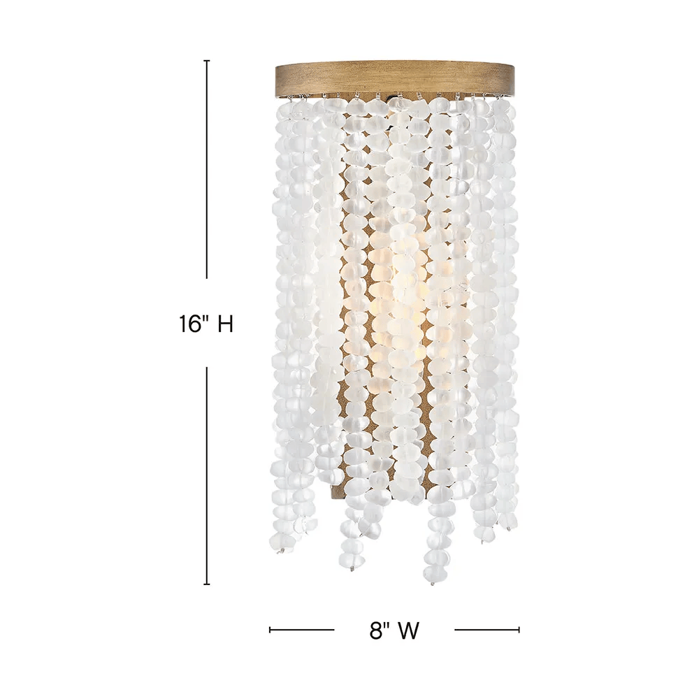 Interior Wall Light / Sconce Dune 1 Light Wall Sconce