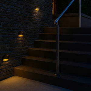 Exterior Step Light Dunsborough Wall Light