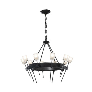 Interior Pendant Echo 10 Light Circular Chandelier