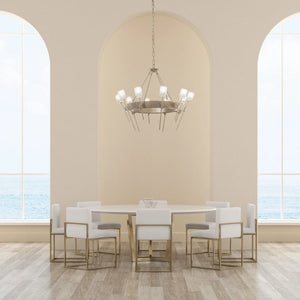 Interior Pendant Echo 10 Light Circular Chandelier