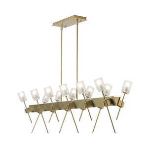 Linear Pendant Echo 12 Light Linear Pendant