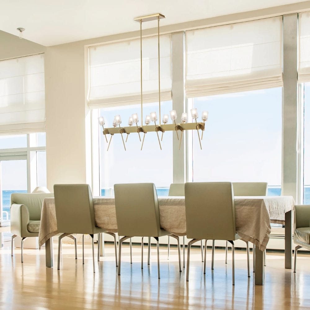 Linear Pendant Echo 12 Light Linear Pendant