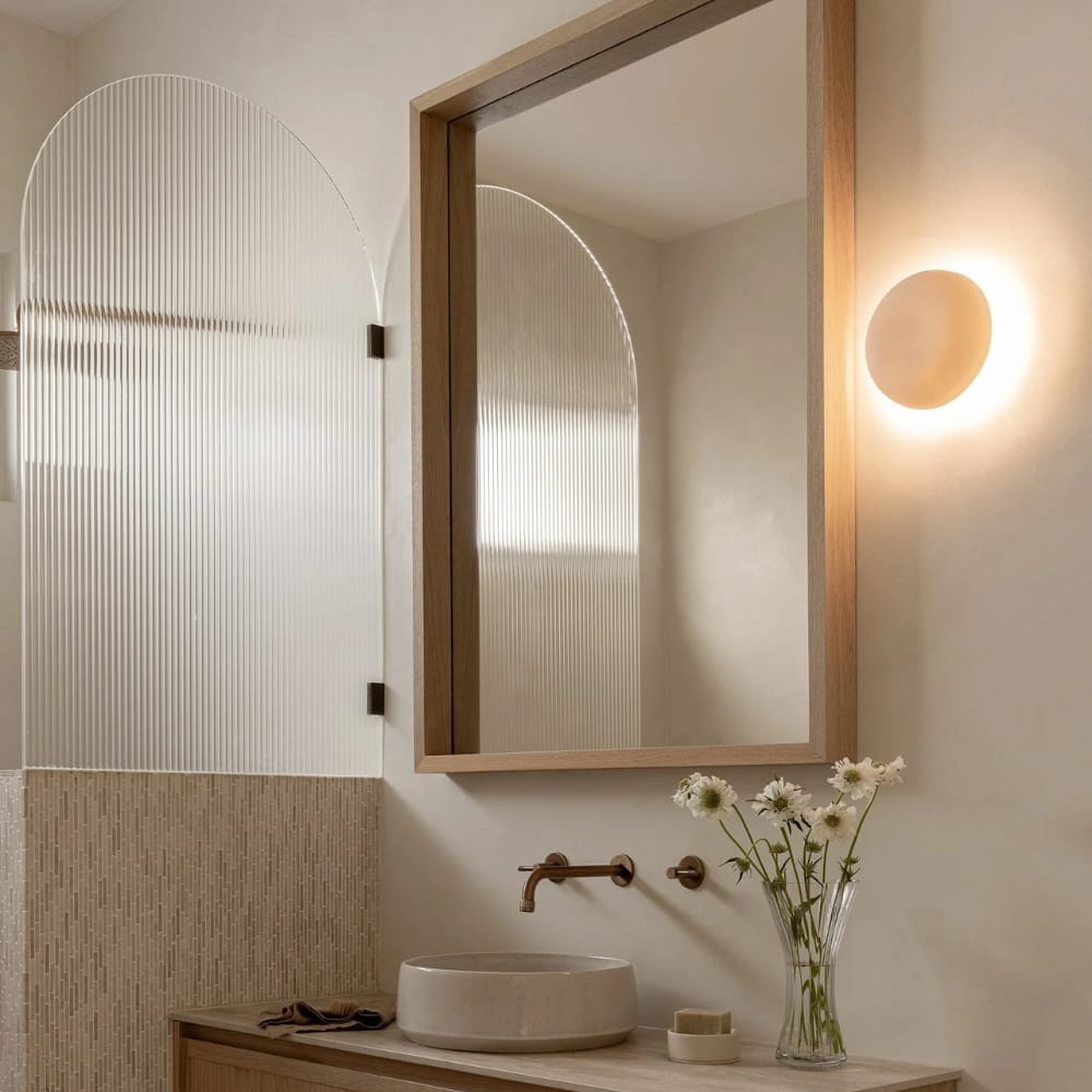 Interior Wall Light / Sconce Eclipse Ceramic Wall Sconce - Small