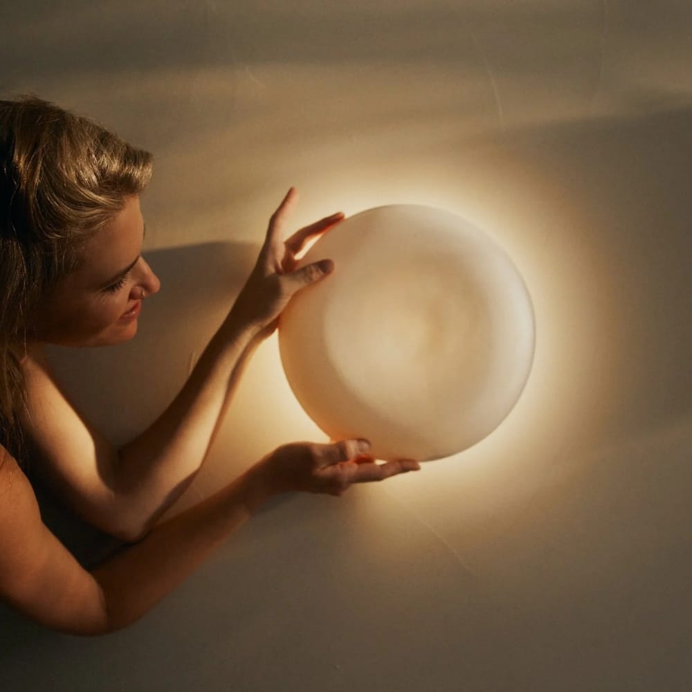 Interior Wall Light / Sconce Eclipse Ceramic Wall Sconce - Small