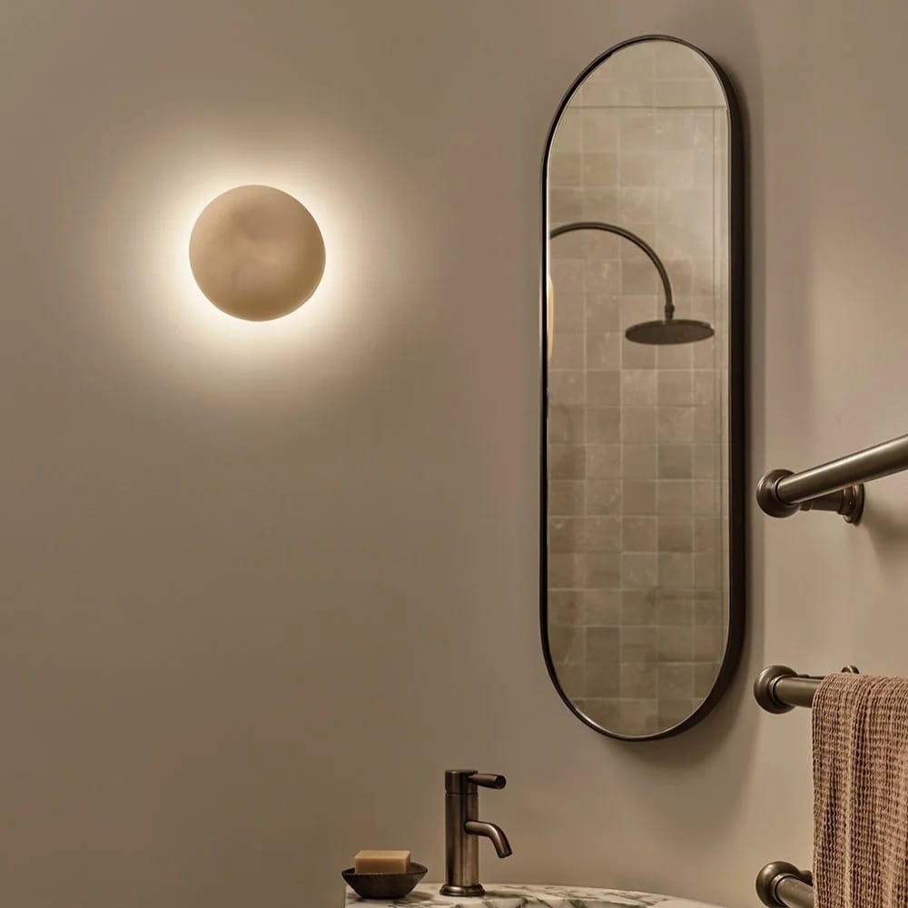 Interior Wall Light / Sconce Eclipse Ceramic Wall Sconce - Small
