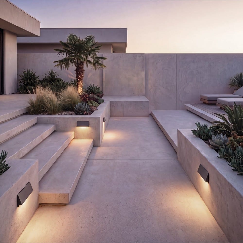 Exterior Step Light Edge Step Light