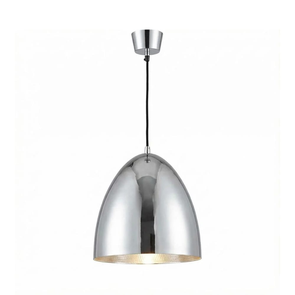 Interior Pendant Egg Ceiling Pendant Silver (Excess Stock)