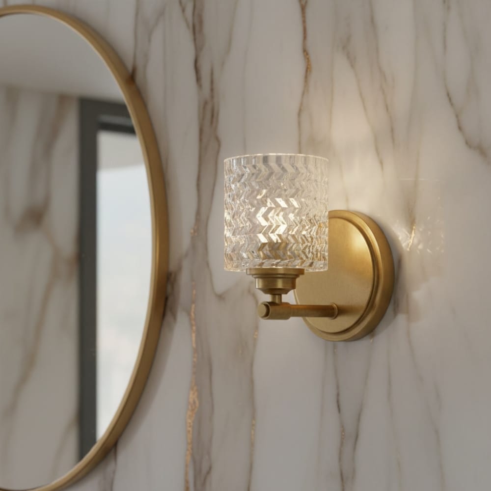 Interior Wall Light / Sconce Elle Single Light Vanity