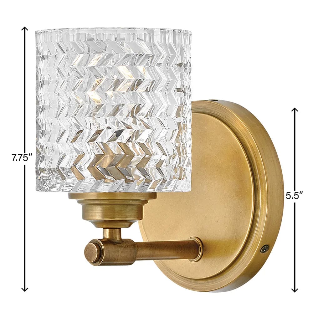 Interior Wall Light / Sconce Elle Single Light Vanity
