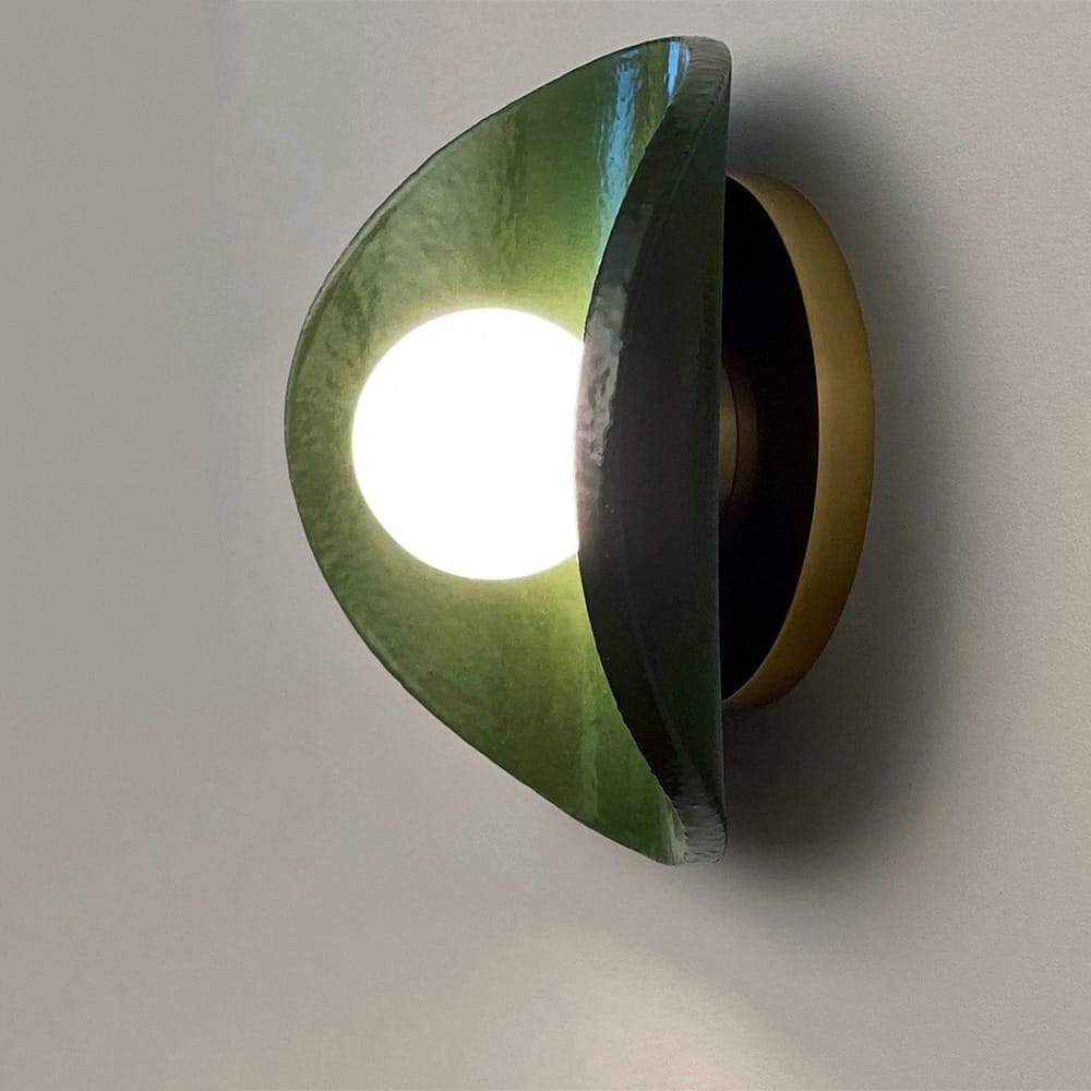 Interior Wall Light / Sconce Ellipse Small Glaze Wall Light
